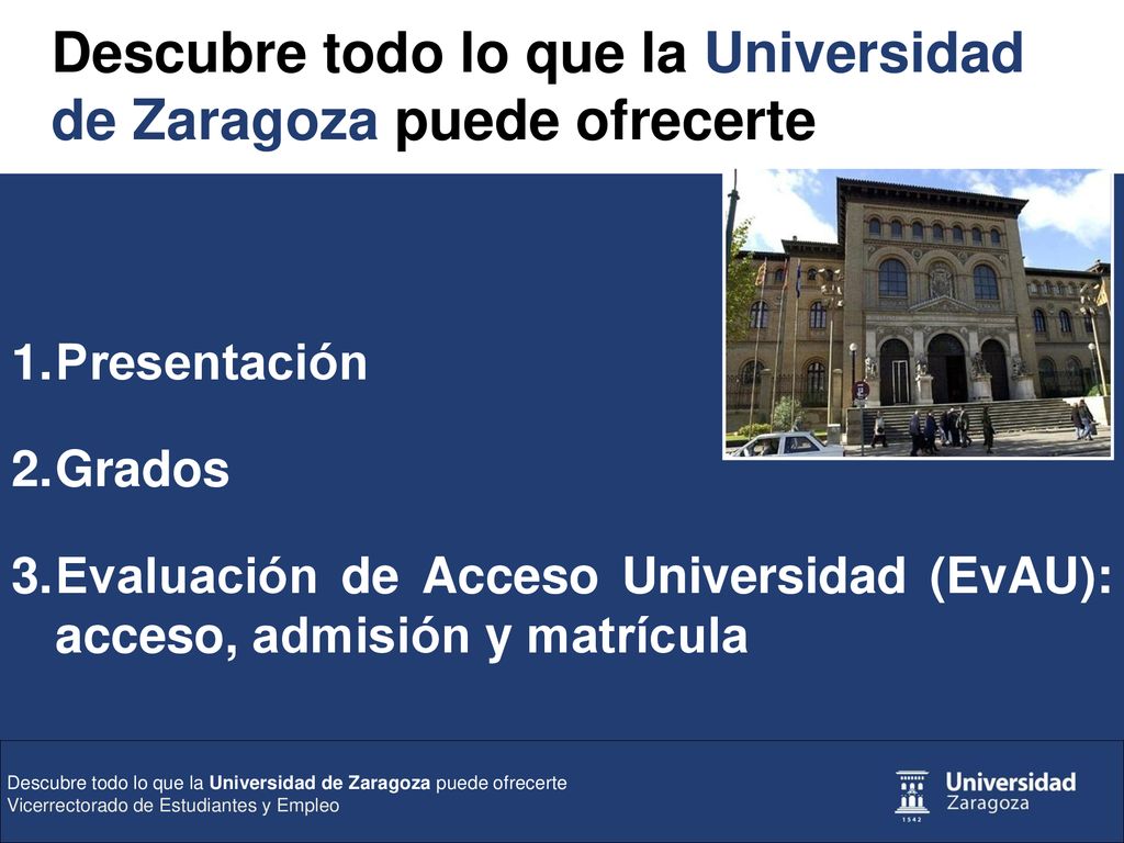 Descubre todo lo que la Universidad de Zaragoza puede ofrecerte