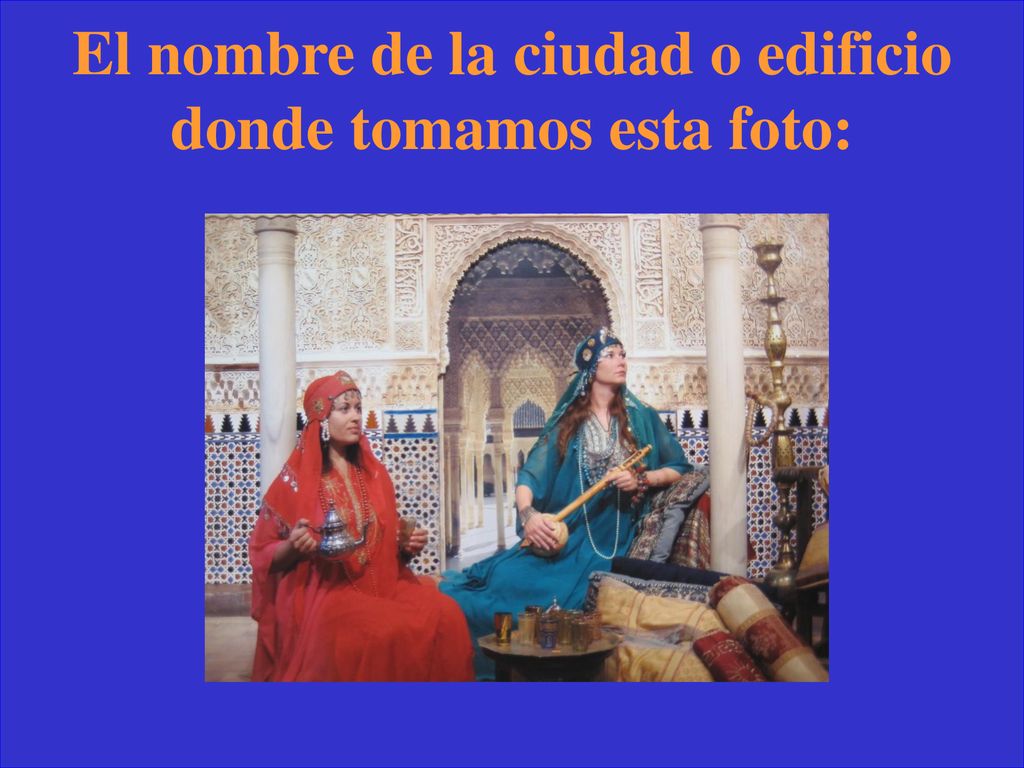 El nombre de la ciudad o edificio donde tomamos esta foto: