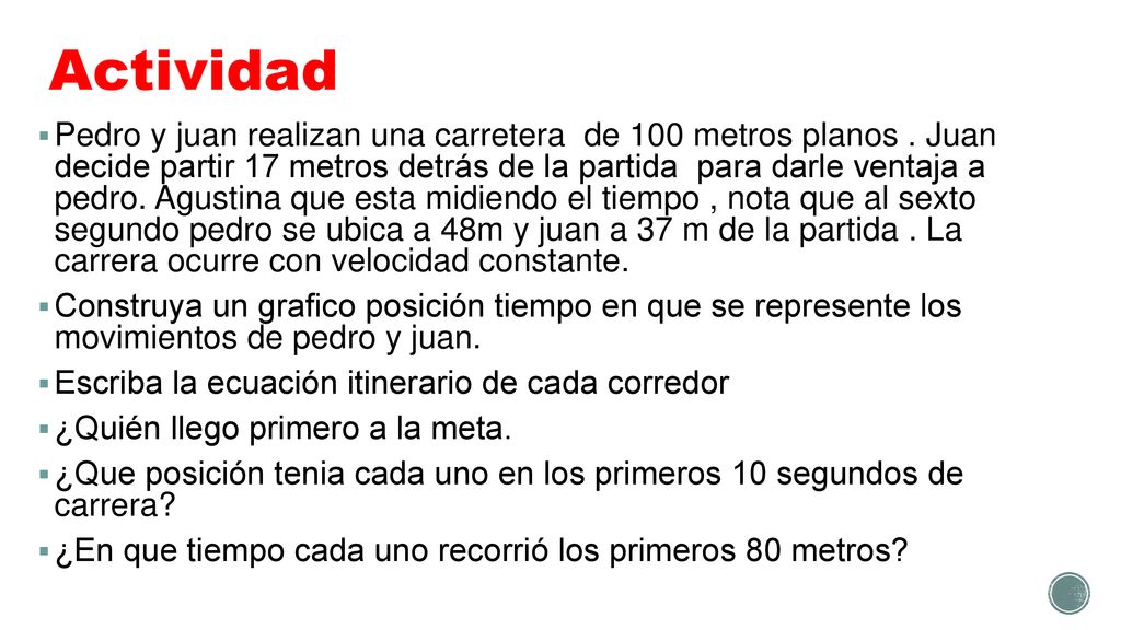 Actividad