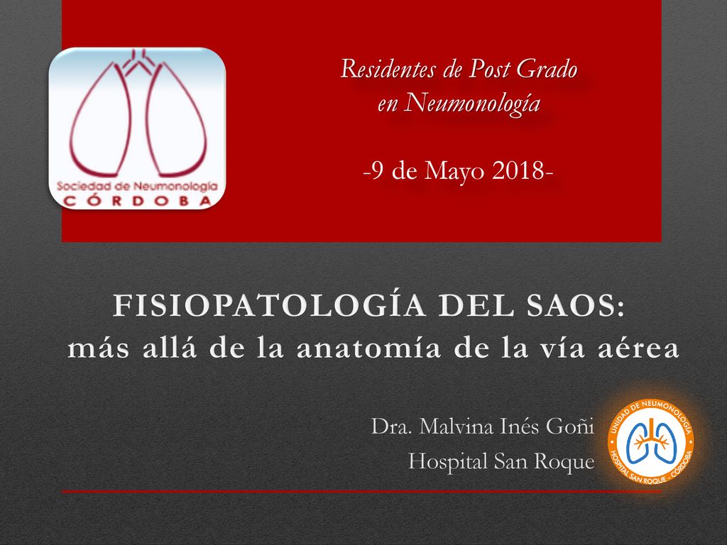 FISIOPATOLOGÍA DEL SAOS: más allá de la anatomía de la vía aérea