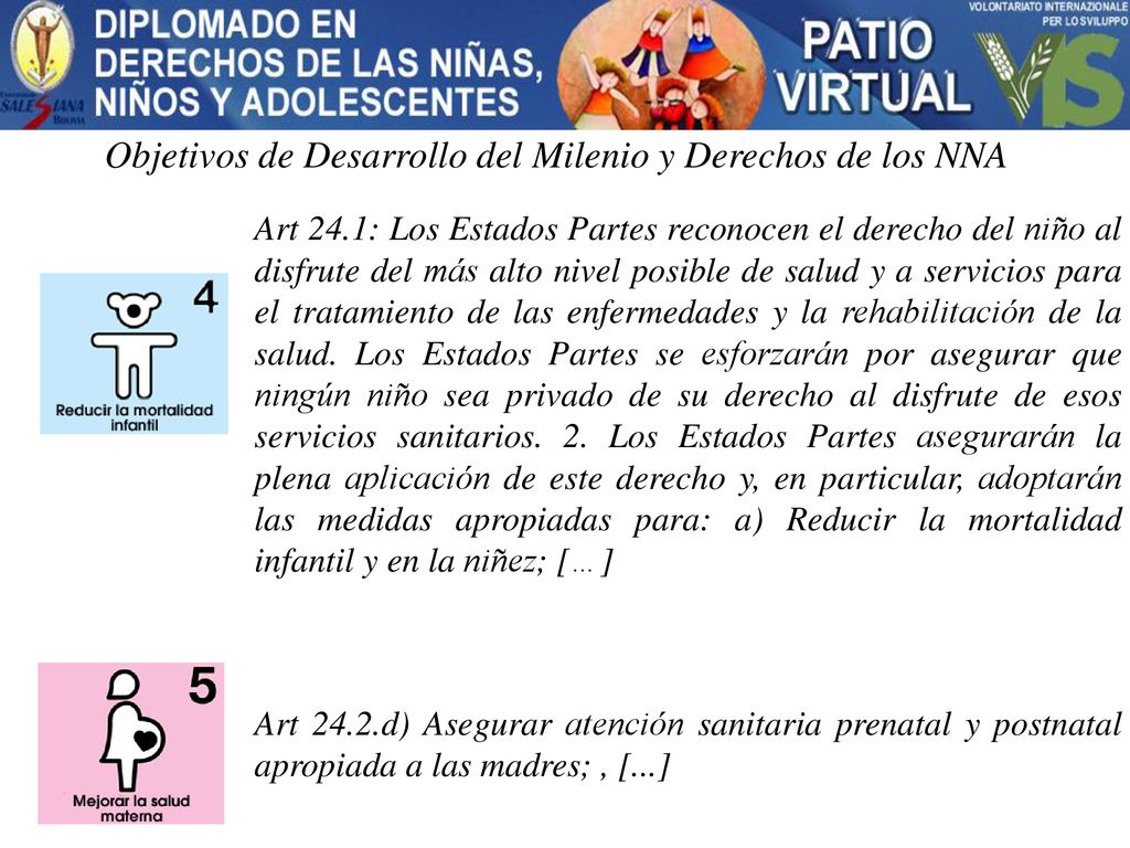 Objetivos de Desarrollo del Milenio y Derechos de los NNA