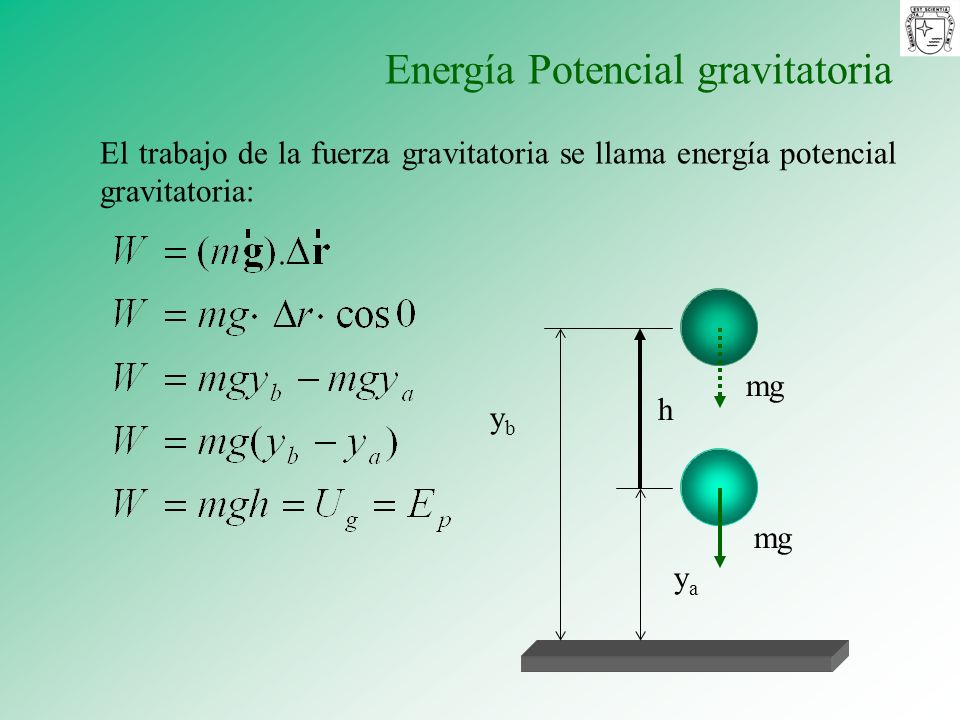 Energía Potencial gravitatoria