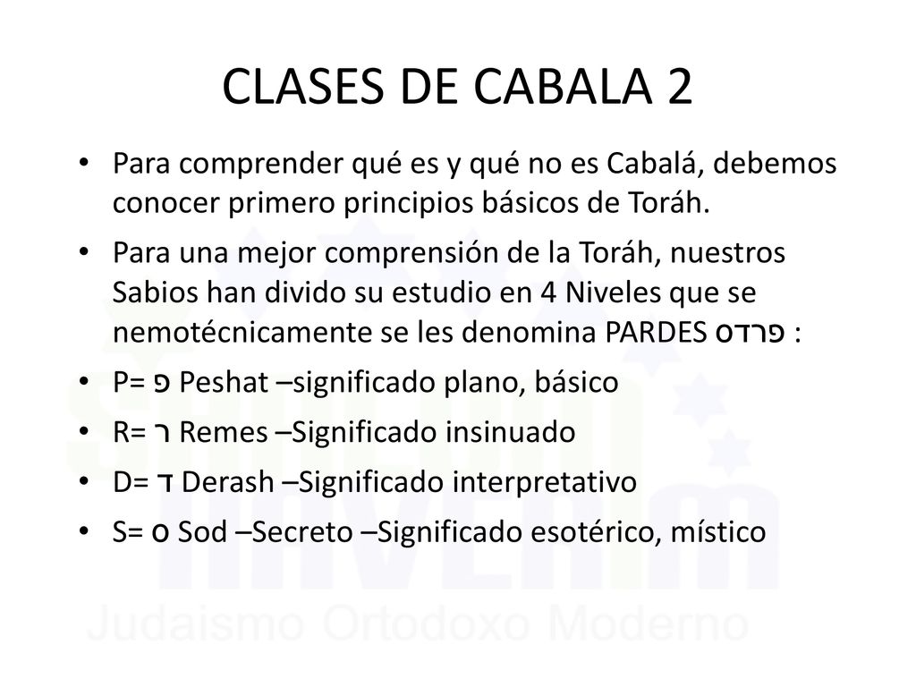 CLASES DE CABALA 2 Para comprender qué es y qué no es Cabalá, debemos conocer primero principios básicos de Toráh.