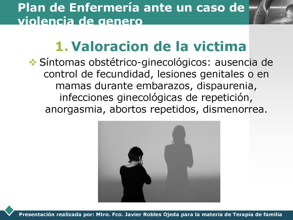 Plan de Enfermería ante un caso de violencia de genero