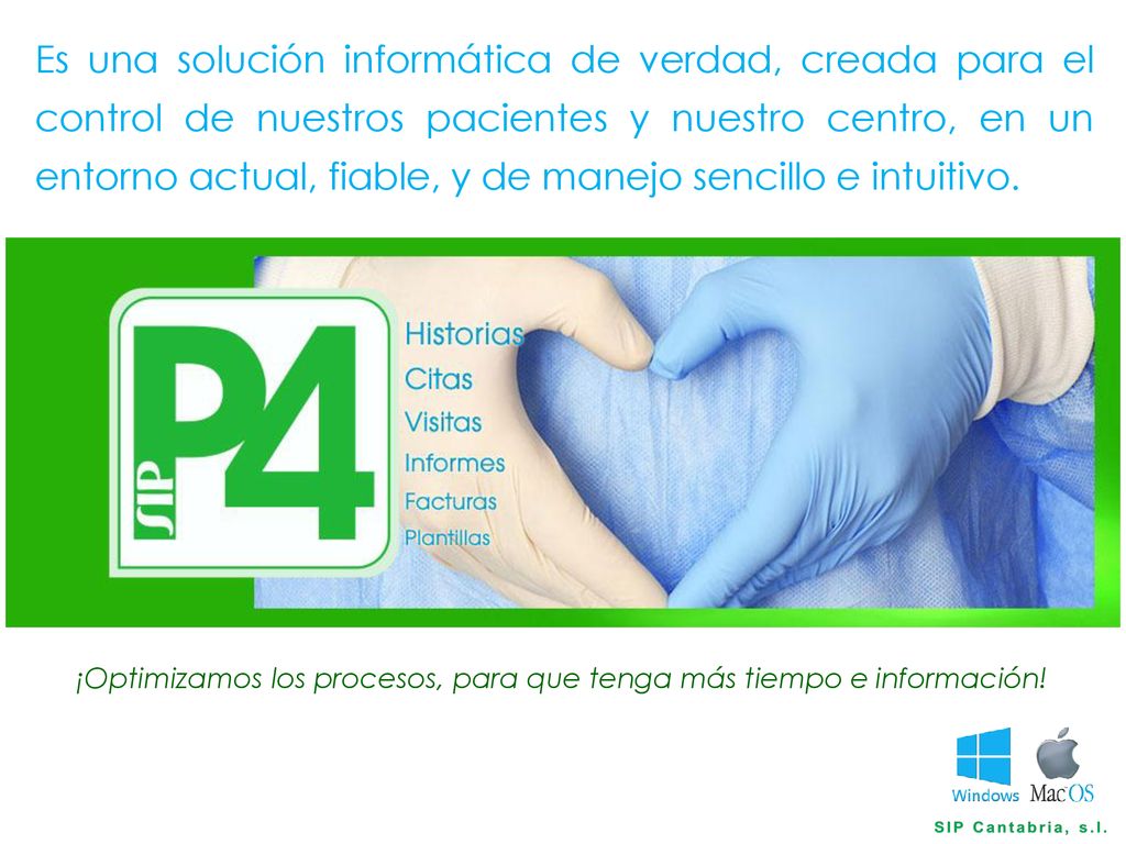 ¡Optimizamos los procesos, para que tenga más tiempo e información!