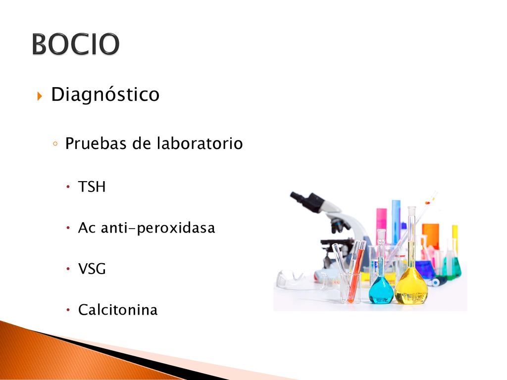 BOCIO Diagnóstico Pruebas de laboratorio TSH Ac anti-peroxidasa VSG