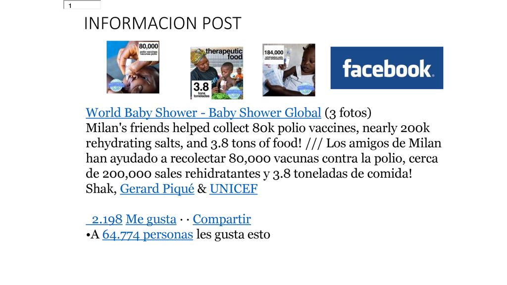 INFORMACION POST World Baby Shower - Baby Shower Global (3 fotos)