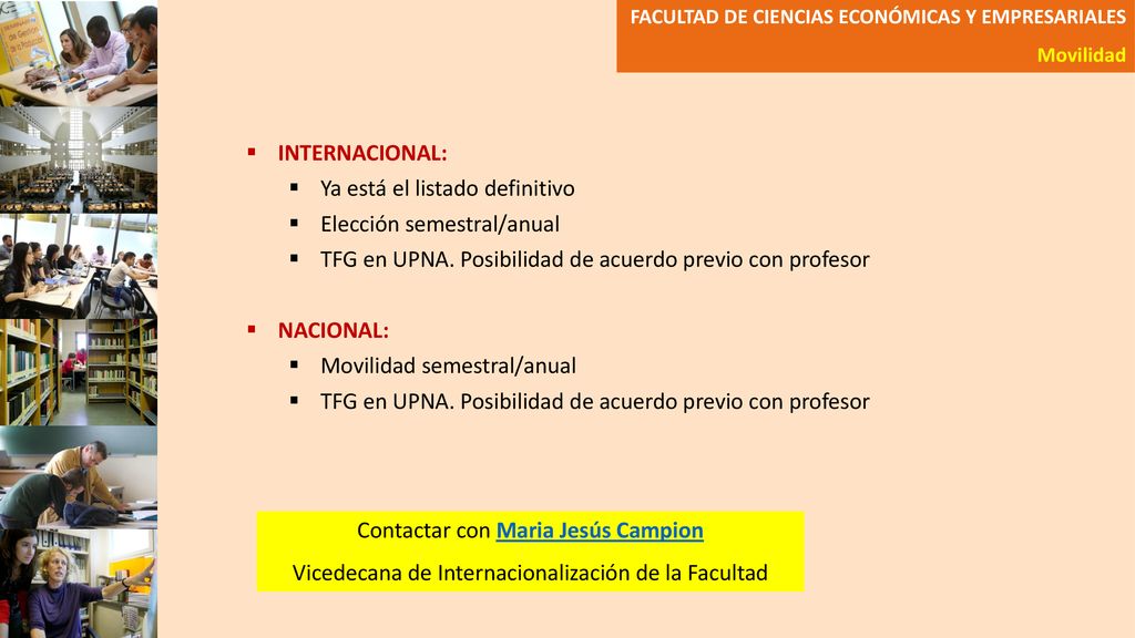 Ya está el listado definitivo Elección semestral/anual