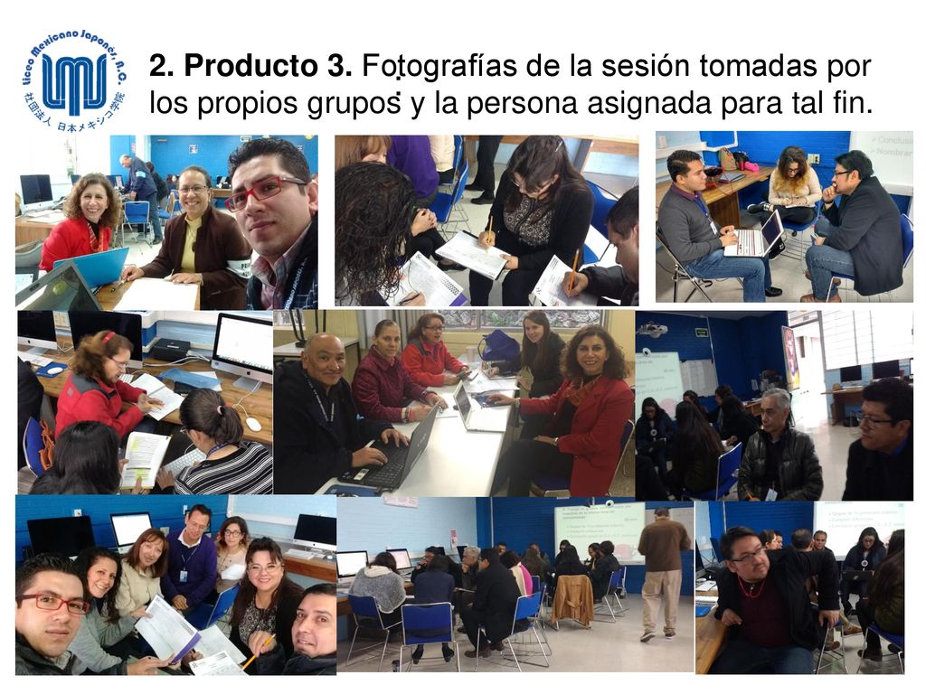 : 2. Producto 3. Fotografías de la sesión tomadas por