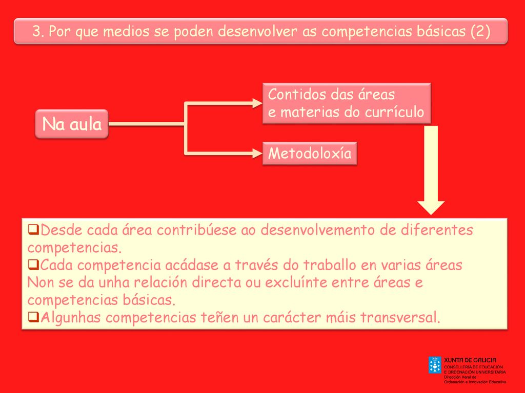 3. Por que medios se poden desenvolver as competencias básicas (2)
