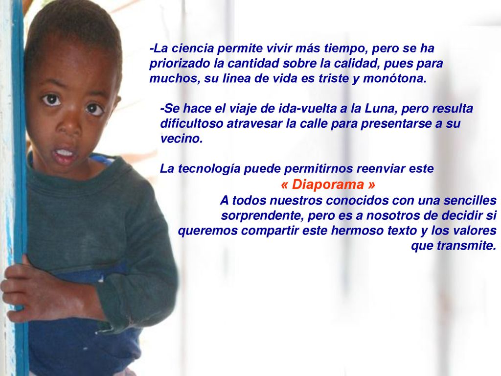 -La ciencia permite vivir más tiempo, pero se ha priorizado la cantidad sobre la calidad, pues para muchos, su linea de vida es triste y monótona.