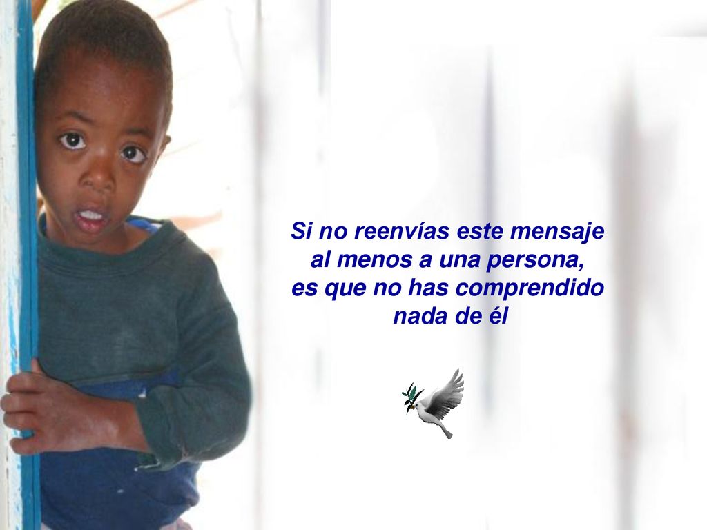 Si no reenvías este mensaje es que no has comprendido