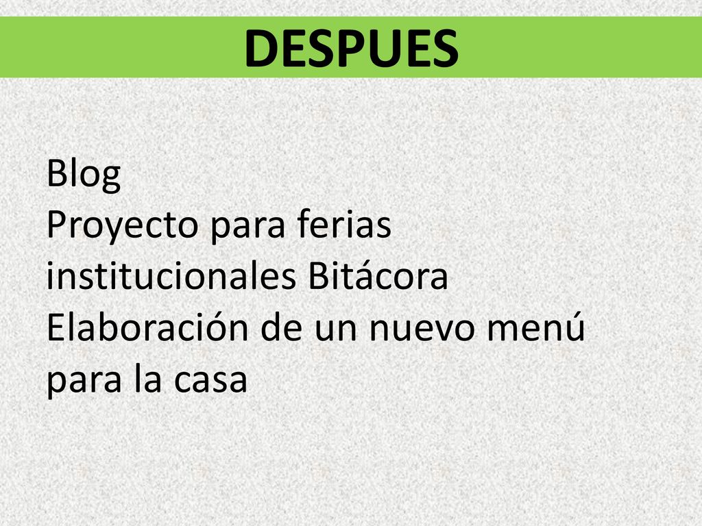 DESPUES Blog Proyecto para ferias institucionales Bitácora
