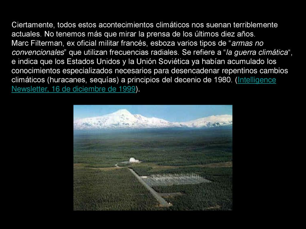 Ciertamente, todos estos acontecimientos climáticos nos suenan terriblemente actuales. No tenemos más que mirar la prensa de los últimos diez años.