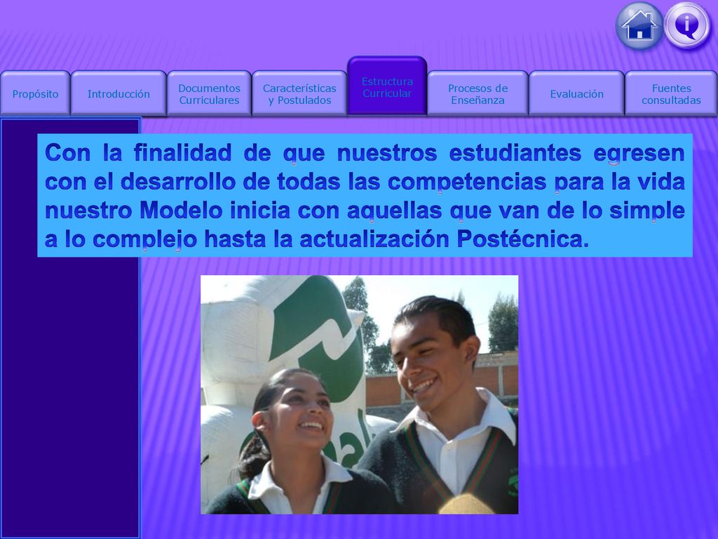 Propósito Introducción. Procesos de Enseñanza. Fuentes. consultadas. Características y Postulados.