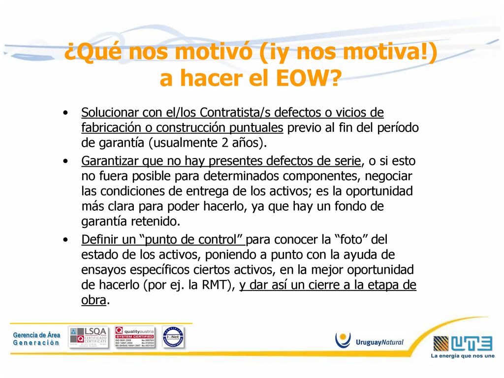 ¿Qué nos motivó (¡y nos motiva!) a hacer el EOW