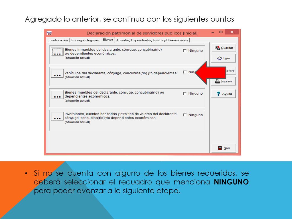 Agregado lo anterior, se continua con los siguientes puntos