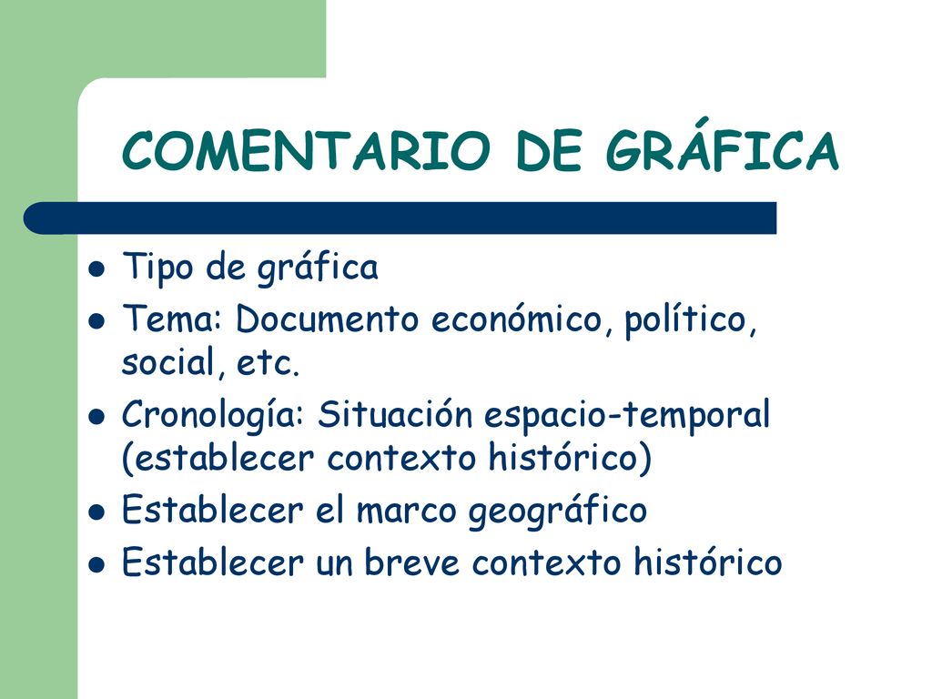 COMENTARIO DE GRÁFICA Tipo de gráfica