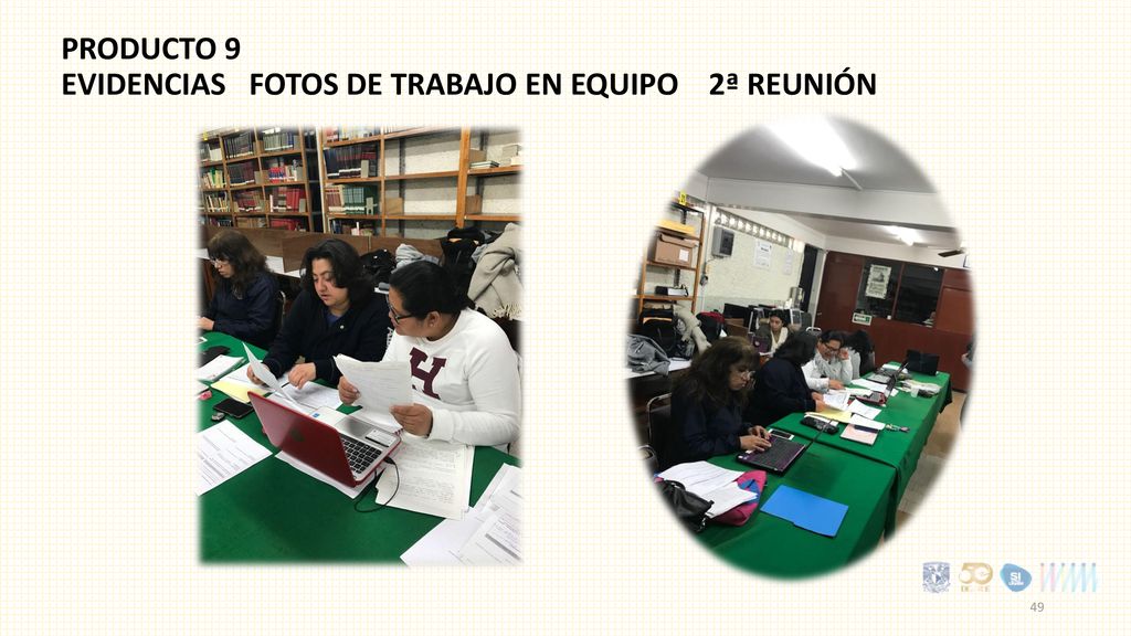 PRODUCTO 9 EVIDENCIAS FOTOS DE TRABAJO EN EQUIPO 2ª REUNIÓN