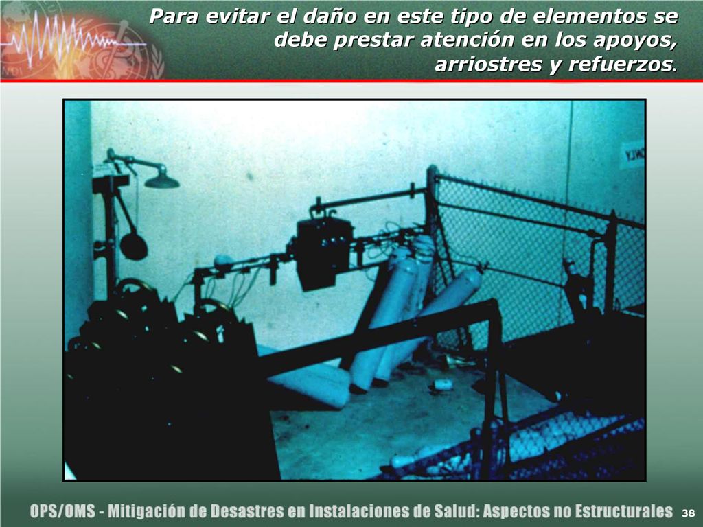Para evitar el daño en este tipo de elementos se debe prestar atención en los apoyos,