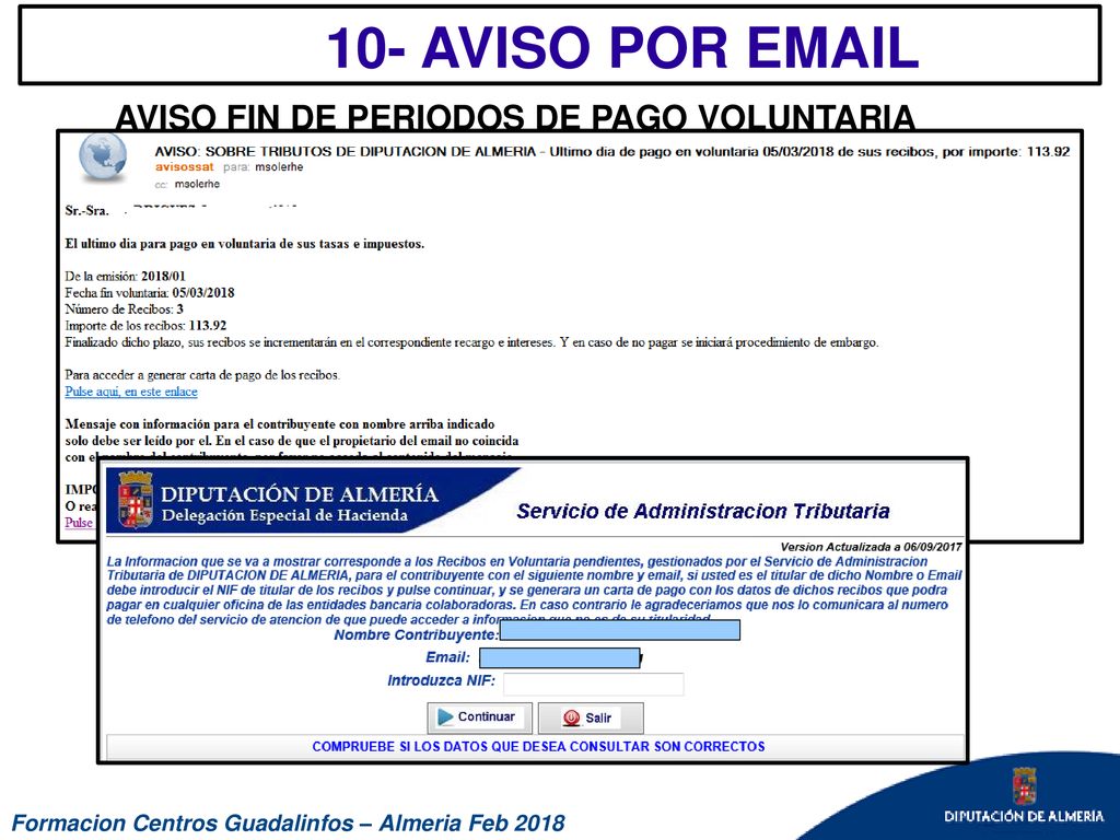 10- AVISO POR  AVISO FIN DE PERIODOS DE PAGO VOLUNTARIA