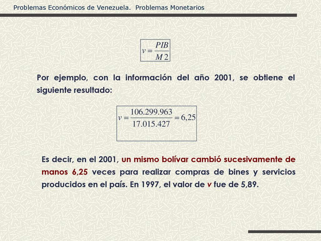 Por ejemplo, con la información del año 2001, se obtiene el siguiente resultado: