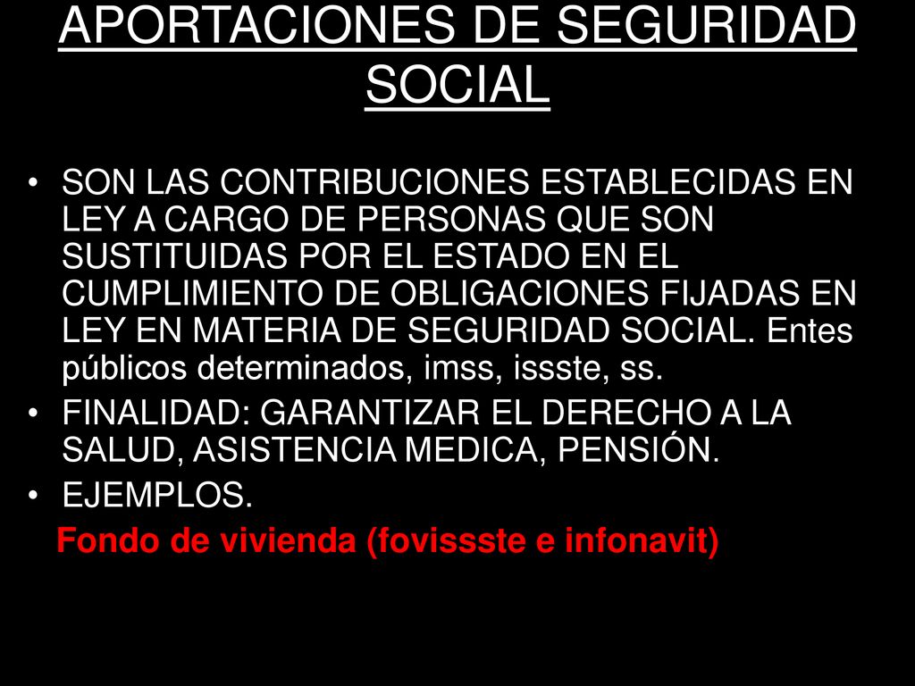 Ejemplos De Aportaciones De Seguridad Social Nuevo Ejemplo 6374