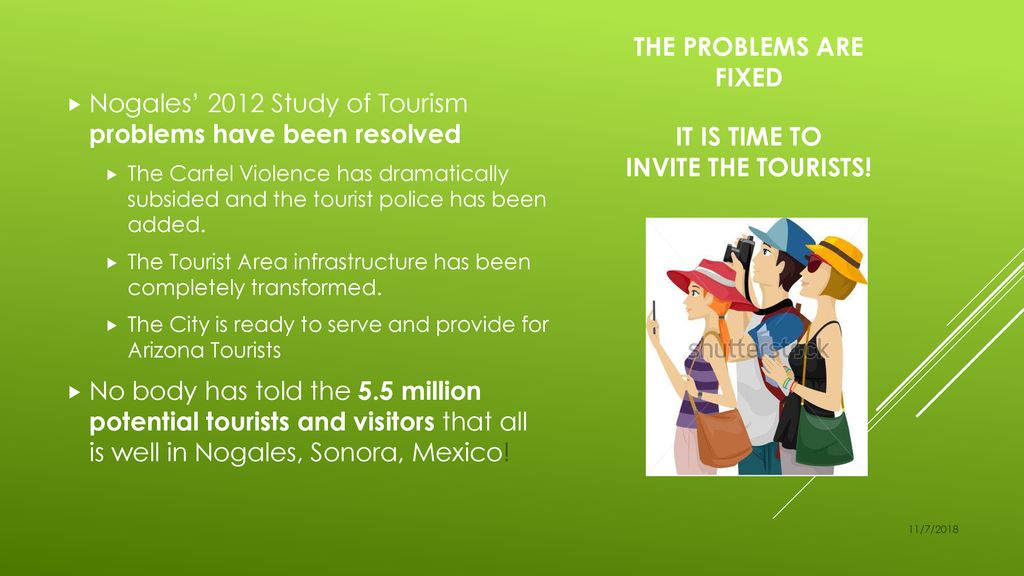 The Problems are Fixed it is time to invite the tourists!