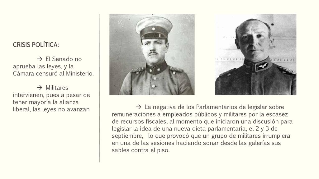 CRISIS POLÍTICA:  El Senado no aprueba las leyes, y la Cámara censuró al Ministerio.