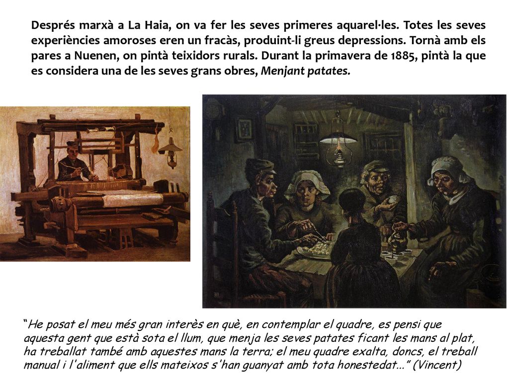 Després marxà a La Haia, on va fer les seves primeres aquarel·les