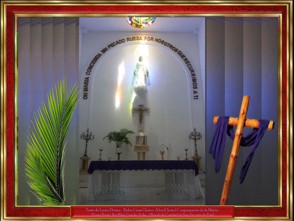 Texto de Lectio Divina: Padre César Chávez Alva (Chuno) C