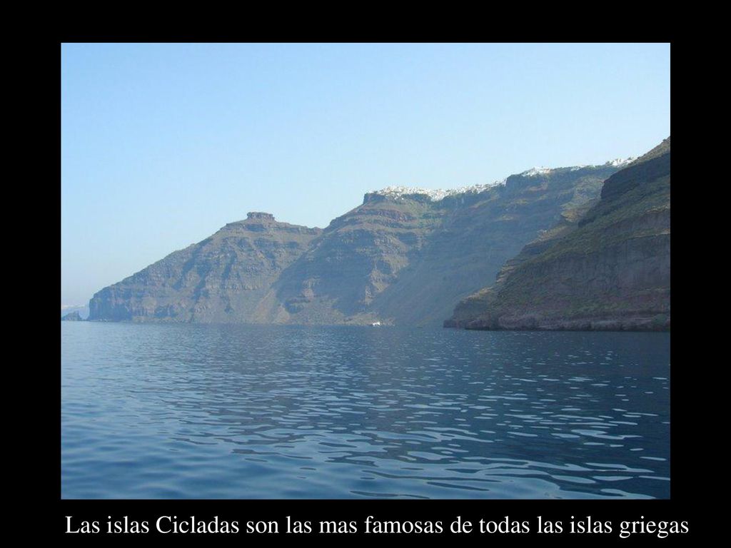Las islas Cicladas son las mas famosas de todas las islas griegas