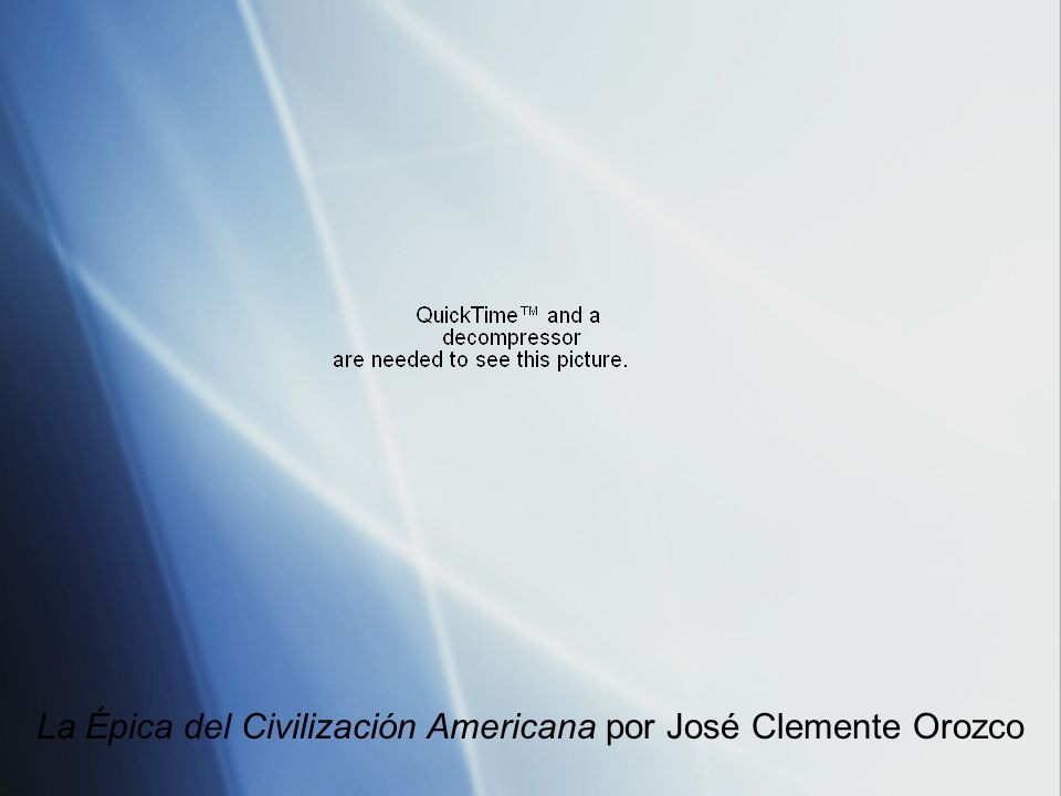 La Épica del Civilización Americana por José Clemente Orozco