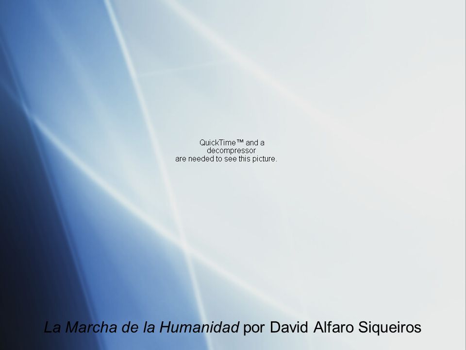 La Marcha de la Humanidad por David Alfaro Siqueiros