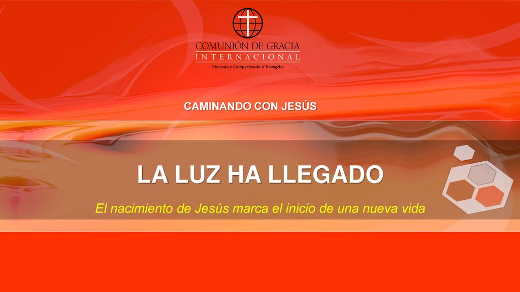 El nacimiento de Jesús marca el inicio de una nueva vida
