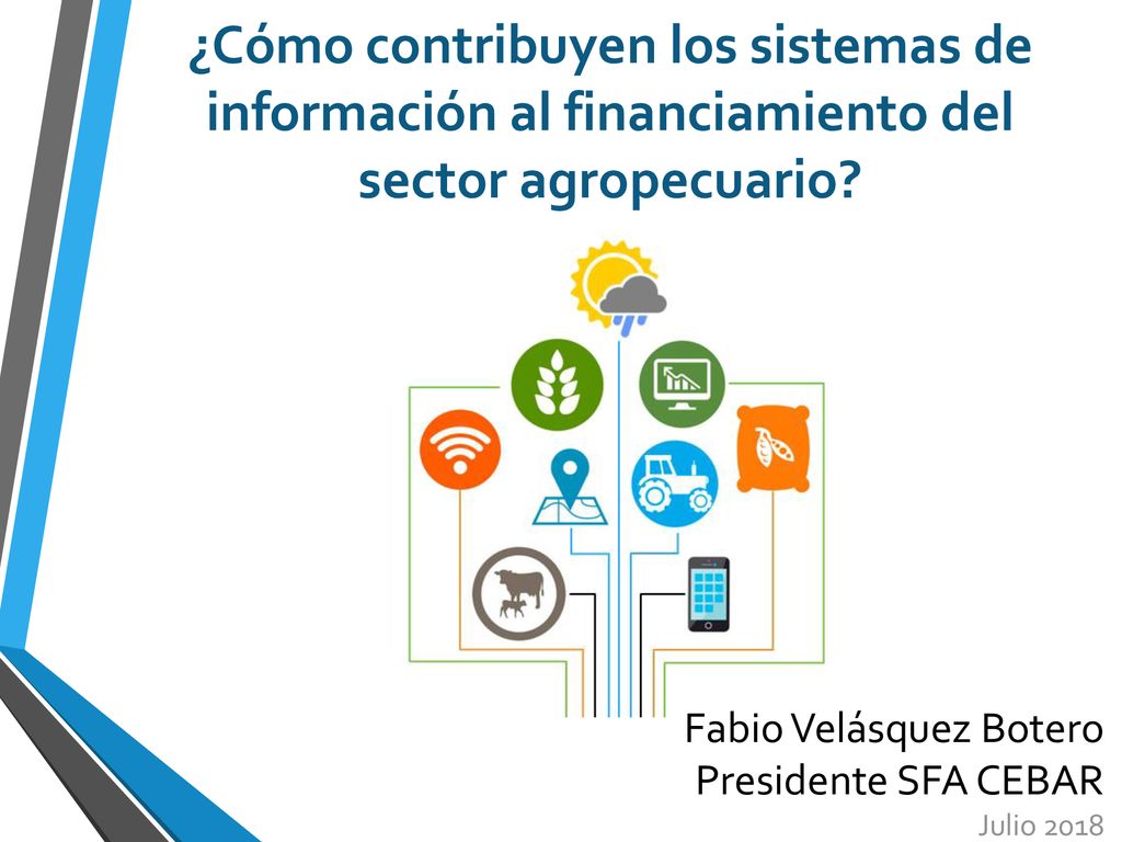 ¿Cómo contribuyen los sistemas de información al financiamiento del sector agropecuario