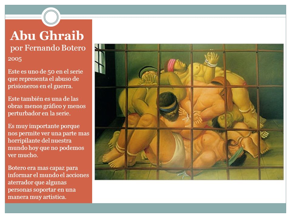 Abu Ghraib por Fernando Botero
