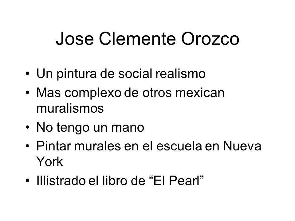Jose Clemente Orozco Un pintura de social realismo
