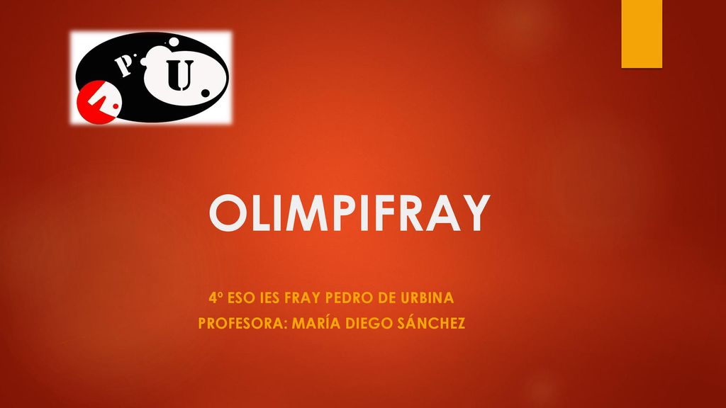 4º ESO IES FRAY PEDRO DE URBINA PROFESORA: MARÍA DIEGO SÁNCHEZ
