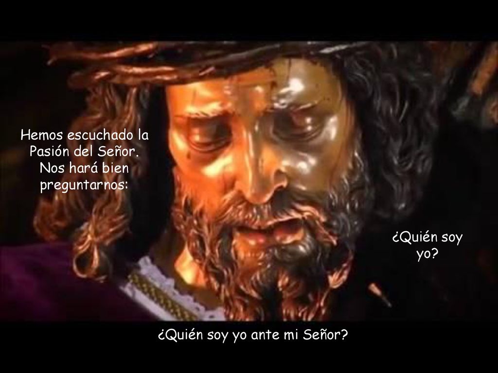 Hemos escuchado la Pasión del Señor. Nos hará bien preguntarnos: