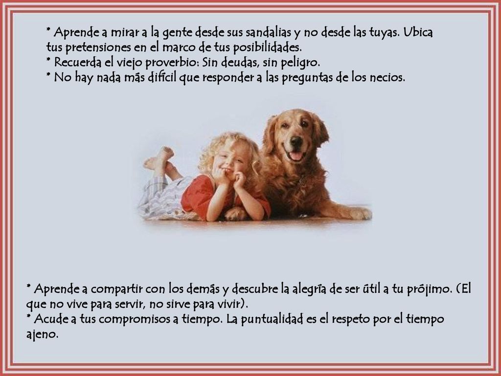 Aprende a mirar a la gente desde sus sandalias y no desde las tuyas