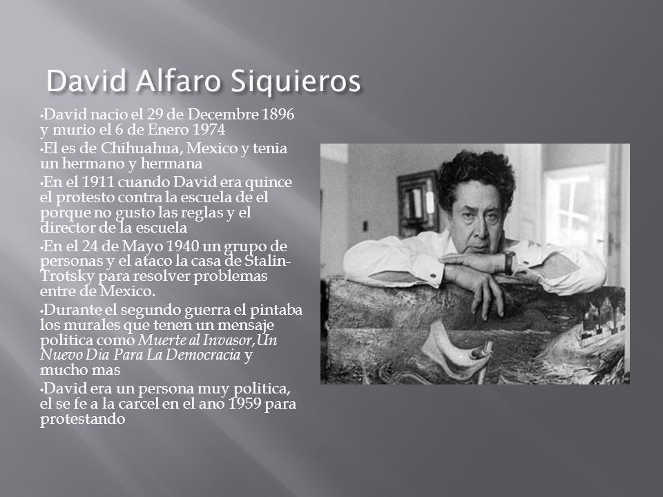 David Alfaro Siquieros