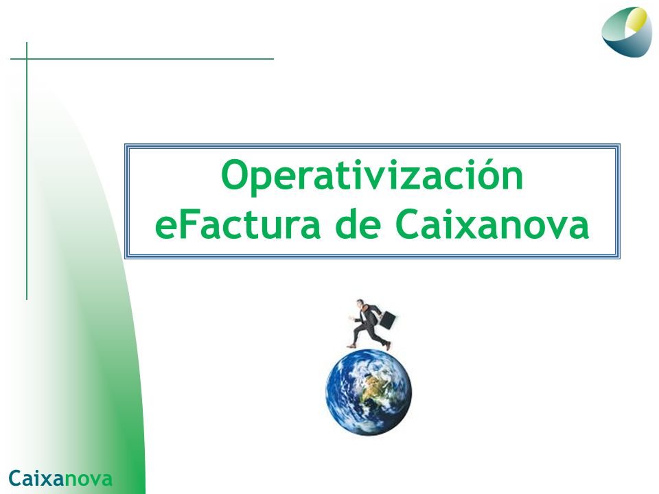 Operativización eFactura de Caixanova