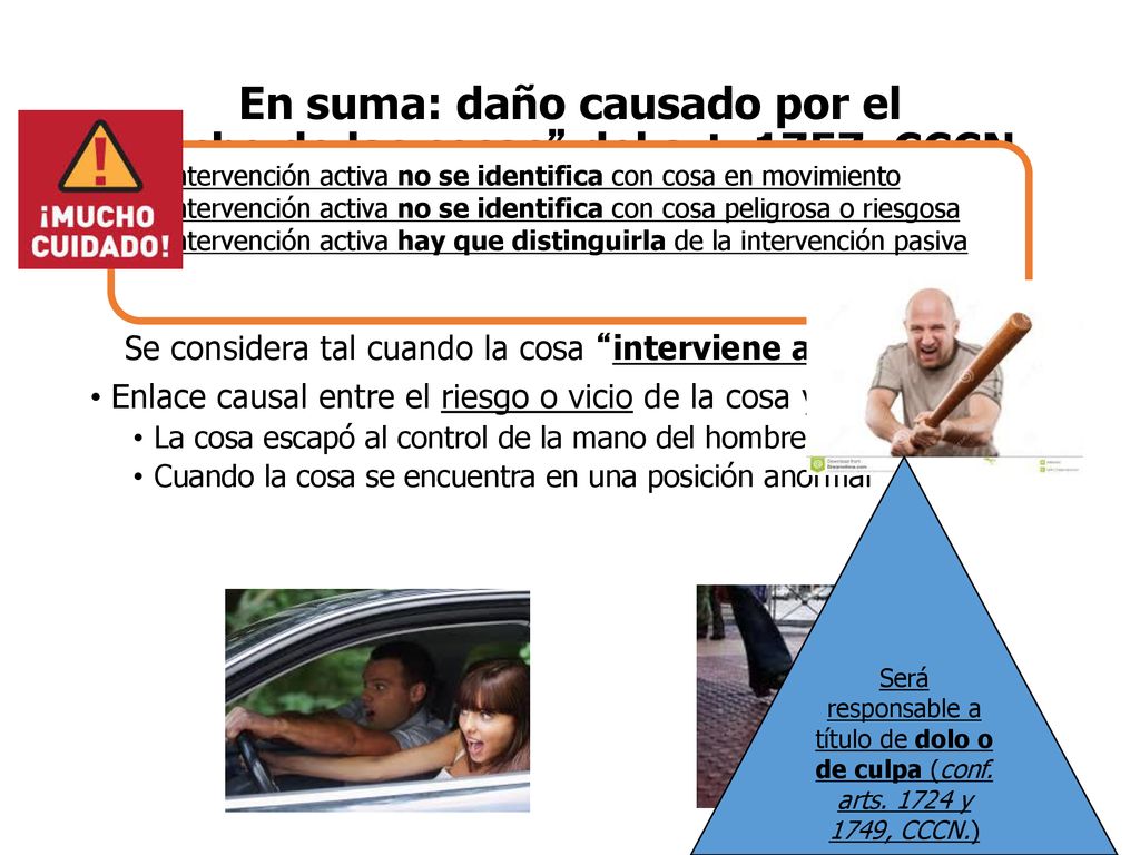 En suma: daño causado por el hecho de las cosas del art. 1757, CCCN.