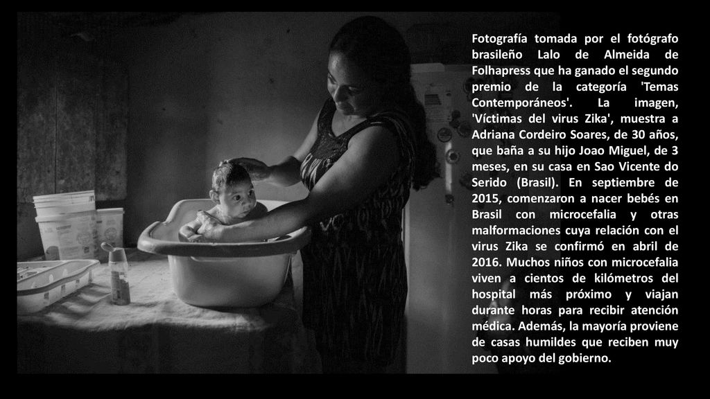 Fotografía tomada por el fotógrafo brasileño Lalo de Almeida de Folhapress que ha ganado el segundo premio de la categoría Temas Contemporáneos .