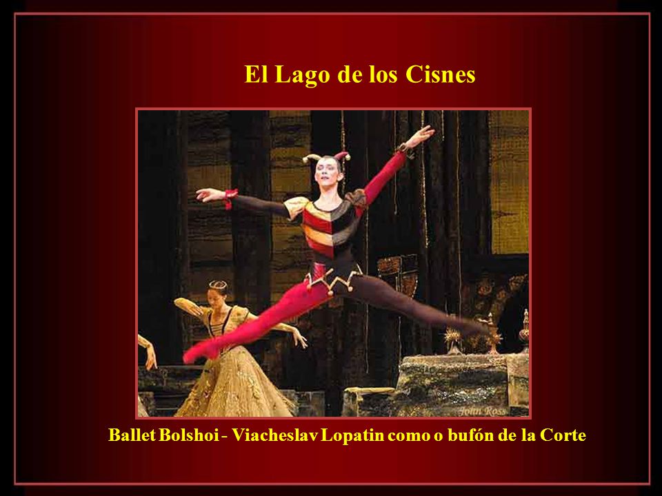 El Lago de los Cisnes Ballet Bolshoi - Viacheslav Lopatin como o bufón de la Corte