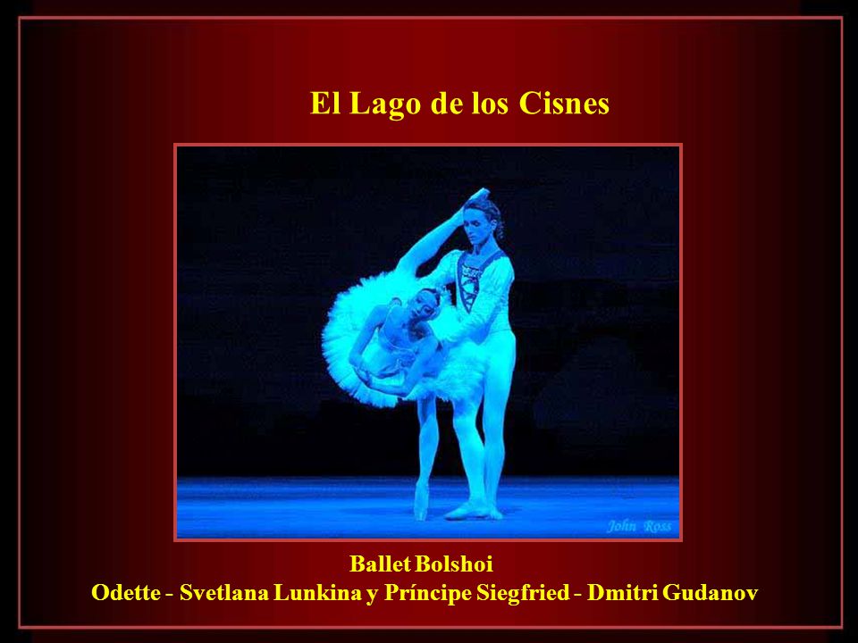 Odette - Svetlana Lunkina y Príncipe Siegfried - Dmitri Gudanov