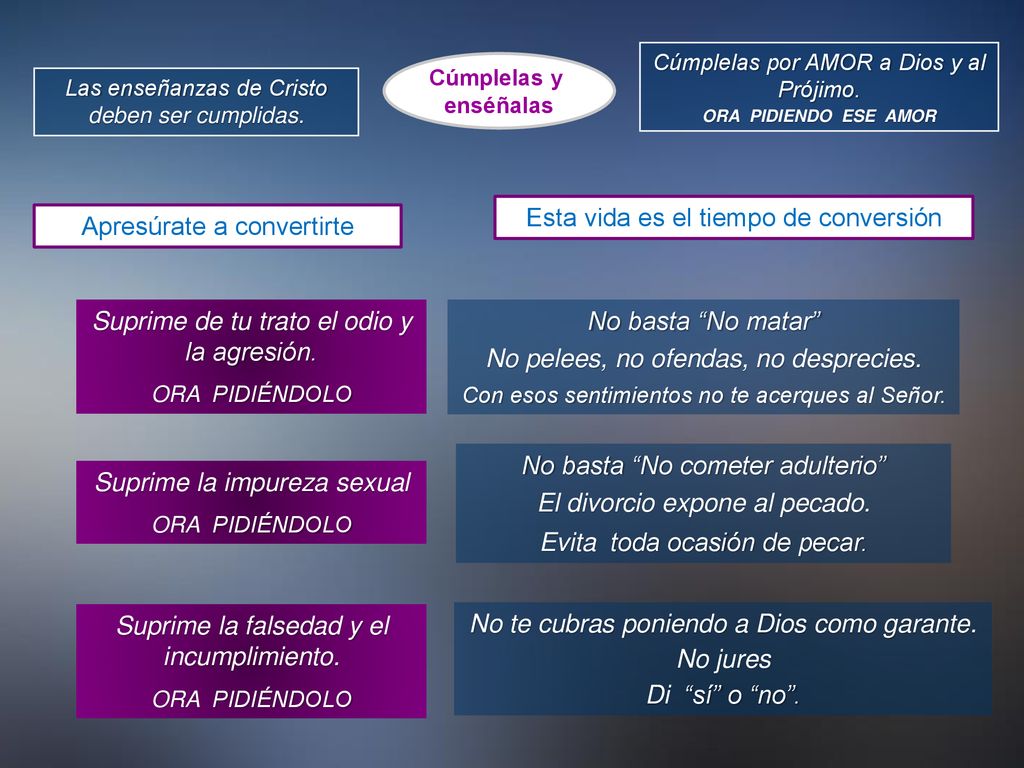Esta vida es el tiempo de conversión Apresúrate a convertirte