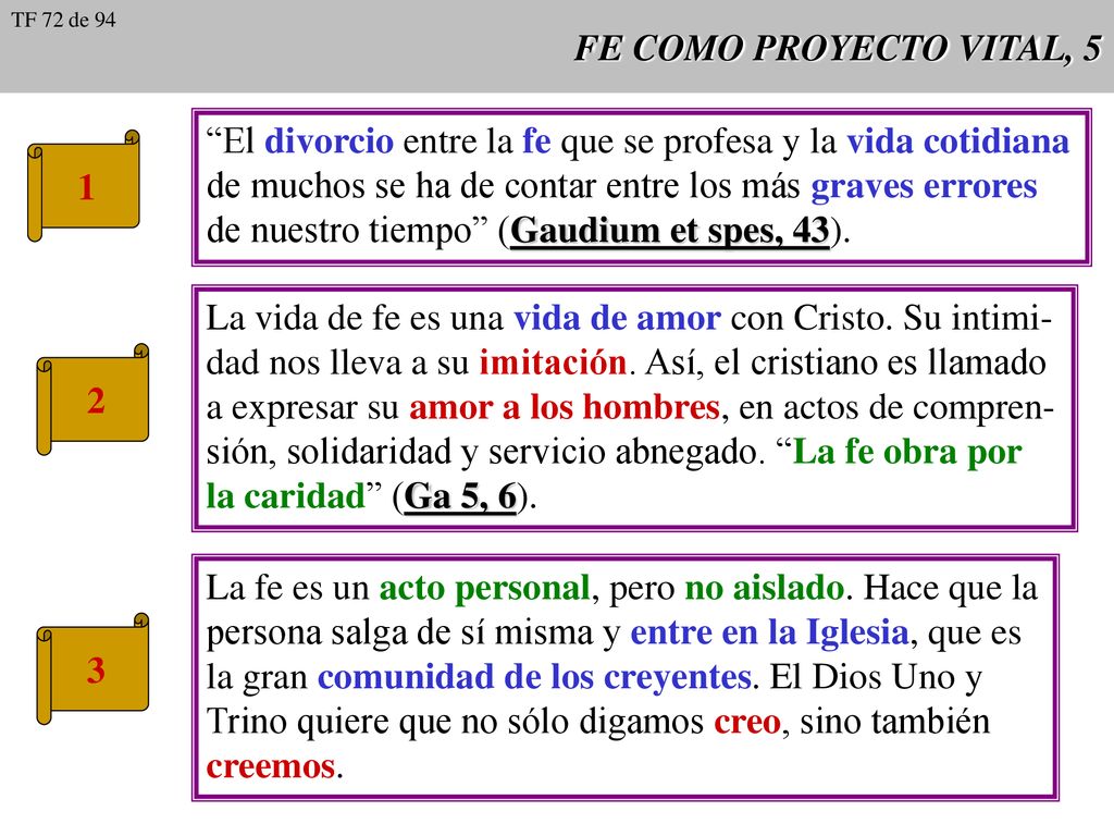 El divorcio entre la fe que se profesa y la vida cotidiana