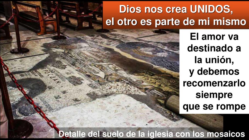 Dios nos crea UNIDOS, el otro es parte de mi mismo